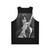 Vintage photo of Loretta Lynn, country music legend, on a unisex tank top - Back