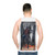 Archangel superhero comic book unisex tank top - men back