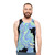 Archaeopteryx dinosaur glow-in-the-dark unisex tank top - men