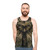 Green man unisex tank top - men