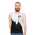 Unisex tank top with abstract paint splatter design - men