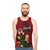 Unisex tank top with pirate-inspired design - men