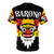Barong-inspired digital art design on a t-shirt - Back