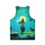 Lord Krishna digital art design on unisex tank top - Back