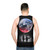 Unisex Galaxy Tank Top - men back