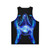 Aquarius Astrology Zodiac Unisex Tank Top - Back