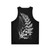 Ellie Tattoo Unisex Tank Top - Back