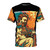 Barney Kessel jazz guitarist t-shirt featuring an abstract art design