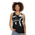 Electro swing graphic tank top - women
