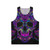 Trippy Unisex Tank Top with Aphex Twin and Crystal Castles Inspired Design