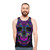 Trippy Unisex Tank Top with Aphex Twin and Crystal Castles Inspired Design - men