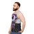 AOP t-shirt with surreal digital art design - men side