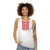 Belarusian tank top featuring national emblem - women