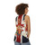 Unisex tank top featuring the Union Jack with Windsor insignia - women back