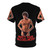 Vintage-style tee featuring a fun illustration of 80s icon David Hasselhoff - Back