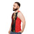 Lola Flores inspired unisex digital art tank top - men side