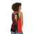 Lola Flores inspired unisex digital art tank top - women back
