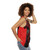 Lola Flores inspired unisex digital art tank top - women side