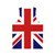 Union Jack punk cosplay unisex tank top - Back