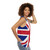 Patriotic Union Jack Flag Unisex Tank Top - women side