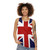 Union Jack Flag of the UK Unisex Tank Top - women