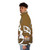 Hot Wheels Acceleracers Cosplay Puffer Jacket featuring Vert Wheeler inspired design - men side left