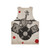 Surreal giraffe drummer anthropomorphic unisex tank top - Back