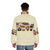 Breaking Park Puffer Jacket, a parody puffer jacket featuring characters from South Park and Breaking Bad - men back