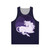Dreamy unicorn tears unisex tank top