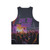 Unisex live music tank top for electronic dance music fans - Back