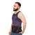 Unisex live music tank top for electronic dance music fans - men side