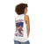 Street Fighter Unisex Tank Top - women back