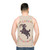 Live Deliciously unisex horror-inspired tank top - men back