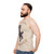 Live Deliciously unisex horror-inspired tank top - men side