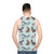 Unisex tank top with adorable seals design - men back