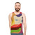 Unisex Little Bites cartoon-themed tank top - men