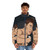 Ken Buchanan Boxing Greats Puffer Jacket featuring the iconic boxer - men front