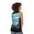 Unisex Electronic Music City Skyline Tank Top - women back