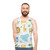 Cute baby animal print unisex tank top - men