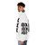 Formula 1 inspired puffer jacket with tyre compound graphics - men side left