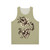 Surreal heart anatomy unisex tank top