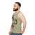 Surreal heart anatomy unisex tank top - men side