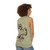 Surreal heart anatomy unisex tank top - women back
