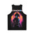 Scandroid 2517 Unisex Synthwave Tank Top - Back