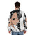 Nagatoro anime-inspired vaping puffer jacket - men back
