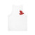 El Profesor Origami Bird Money Heist Unisex Tank Top - Back