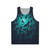 Unisex tank top with a celestial, nature-inspired design