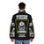 Boston & Maine Train Emblem Puffer Jacket - men back