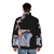Boston Legal Alan Shore Flamingo Puffer Jacket - men back