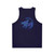 Unisex tank top with a roaring lion design, inspired by Disney's classic films - Back